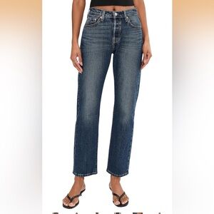 BNWT Levi’s 501 Curve Stretch Women's Jeans 32X30 blue